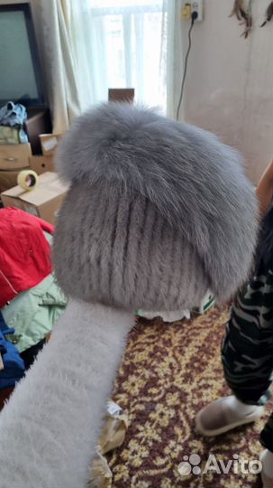 Шапка норковая женская