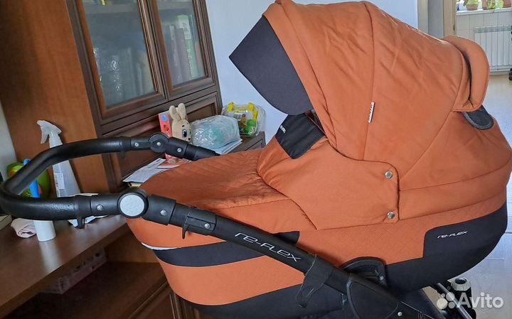Коляска 2 в 1 riko re-flex
