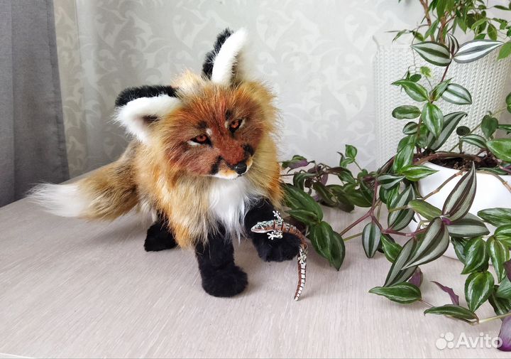 Мягкая игрушка лисенок