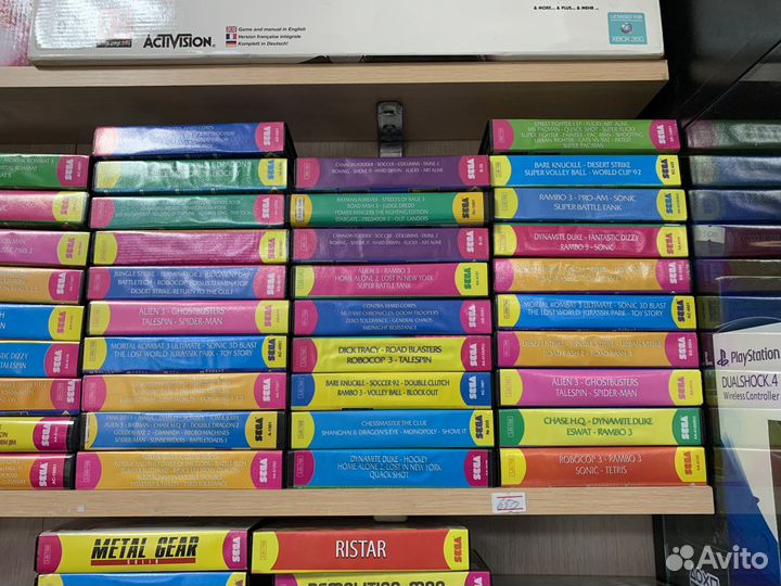 Картриджи Sega mega drive 2