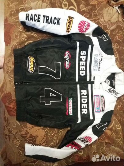 Мотокуртка детская