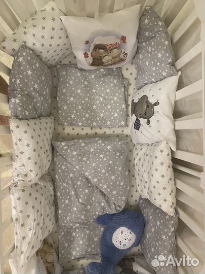 Детское постельное белье в детскую кроватку