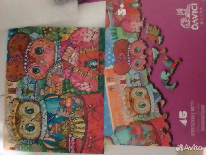 Деревянные пазлы davici