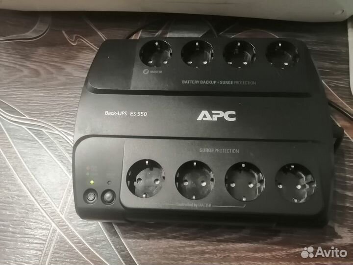Ибп APC Back-UPS ES 550VA (BE550G-RS) новый акб