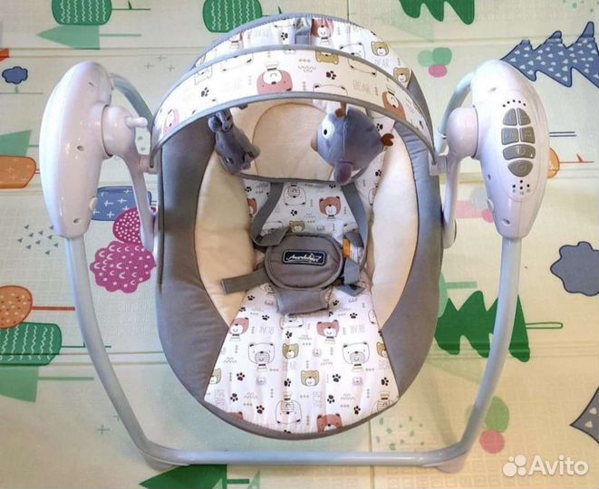 Детские электронные качели