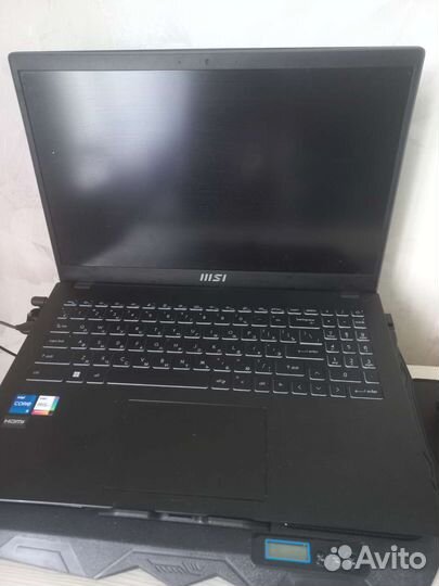 Игровой ноутбук msi i5.16gb,1650ti