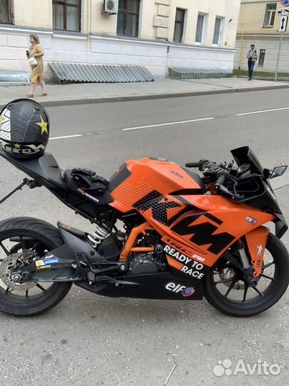 Продам мотоцикл KTM rc390