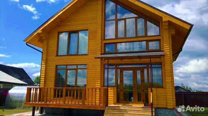 Пластиковые окна. остекление коттеджей