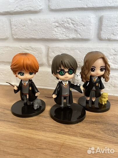 Фигурки Гарри Поттер Рон и Гермиона большие