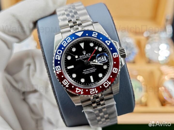 Rolex GMT Master II Pepsi часы мужские