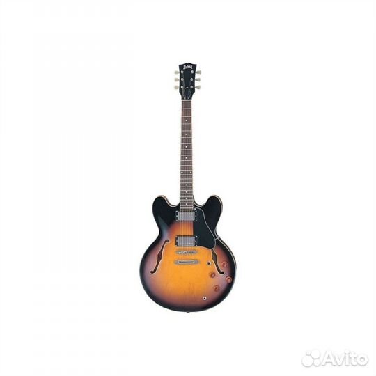 Полуакустическая гитара Burny RSA70 BS (кейс в ком