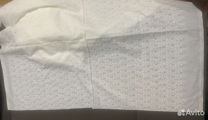 Отрез ткани шитье на батисте СССР