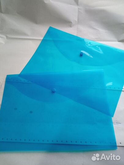 Папки пластиковые разные