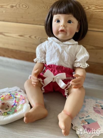 Кукла реборн силиконовая девочка