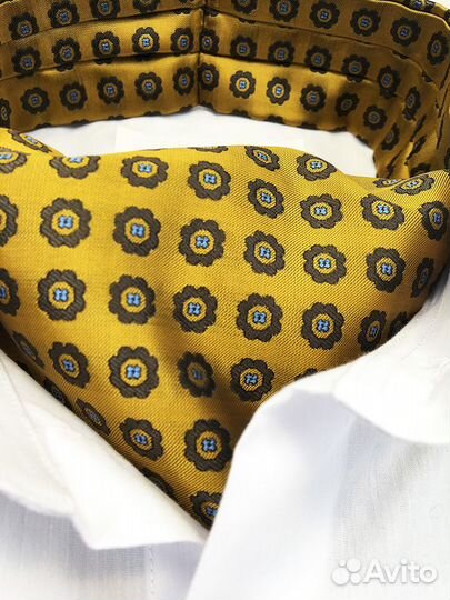 Новый золотой аскот шейный платок мужской и паше