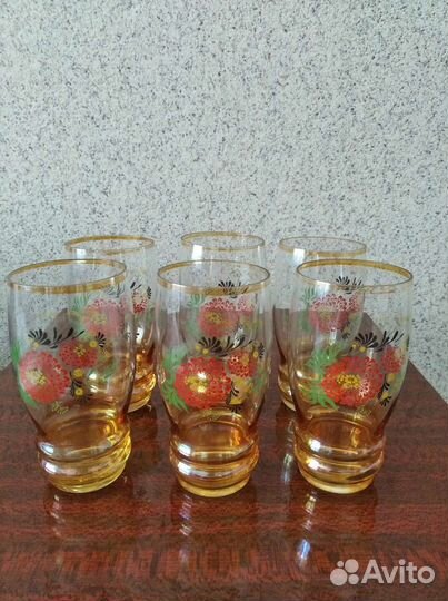 Стаканы тонкие СССР