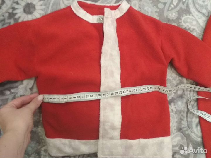 Костюм деда мороза 92-100