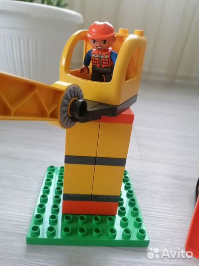 Lego duplo большая стройка 10813