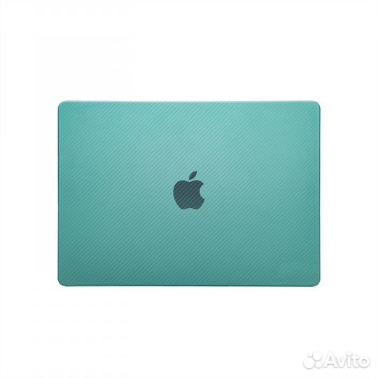 Чехол для MacBook Air 13 2018-2021 хаки карбон