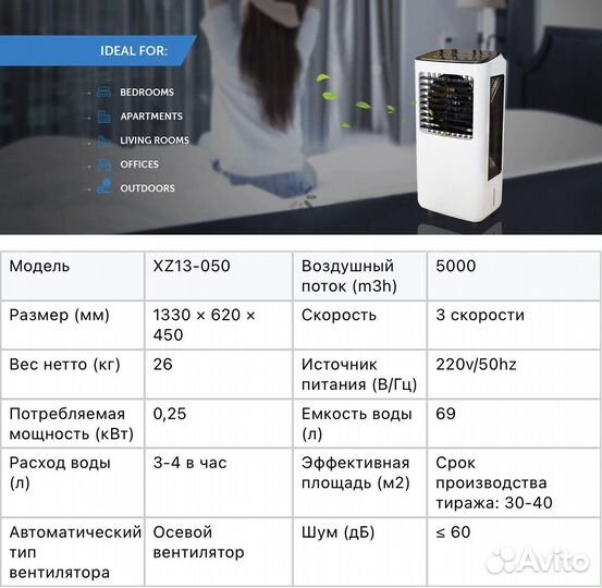 Кондиционер мобильный