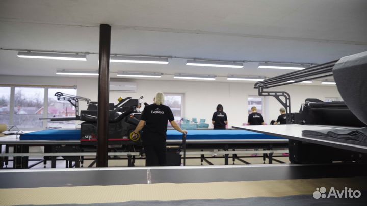 Раскрой ткани и пошив,раскроечный станок