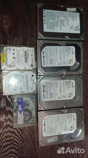 Жесткие диски рабочие