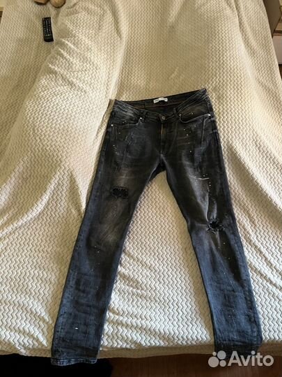 Джинсы amiri type zara