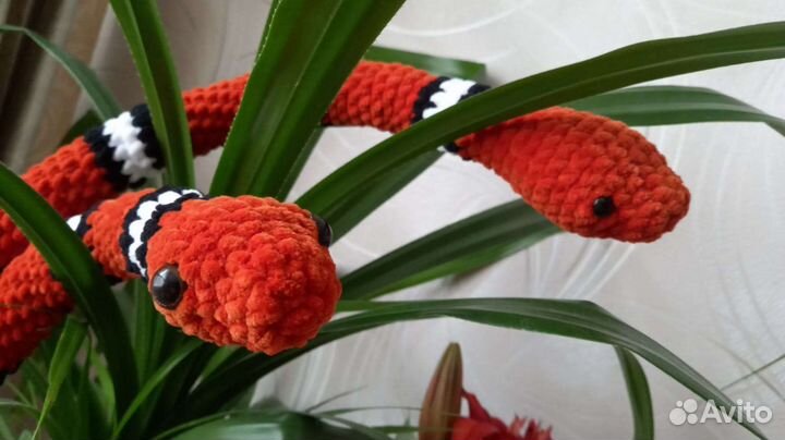 Вязаная змейка