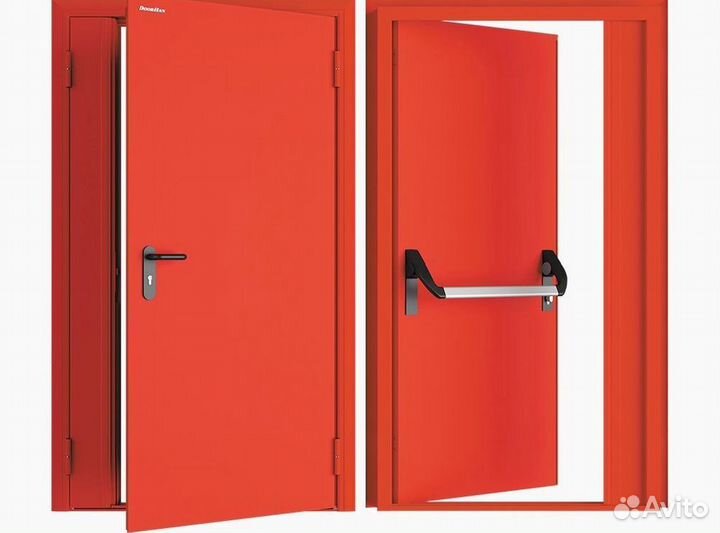 Одностворчатые технические двери дорхан