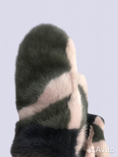 Варежки норковые renar