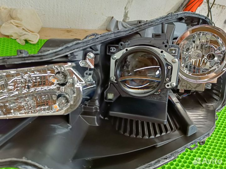 Замена линз. Установка bi-led. Ремонт фар