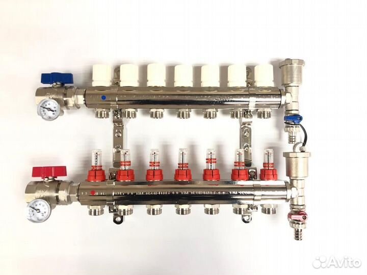 Коллекторная группа с расходомерами 1