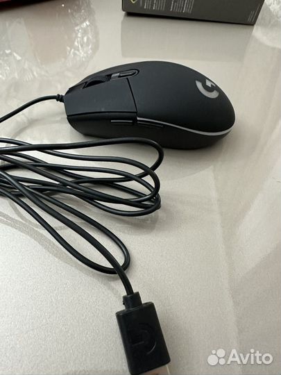 Мышка logitech G102 черная