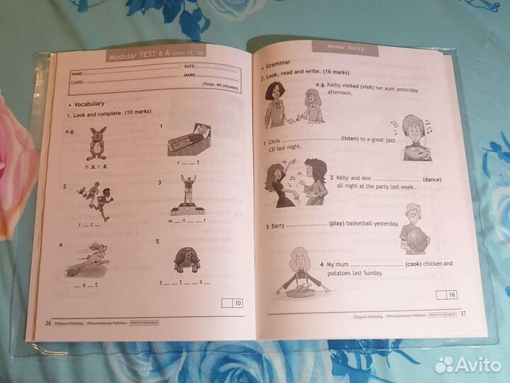 Тестовая тетрадь англ.яз. Spotlight test booklet 4