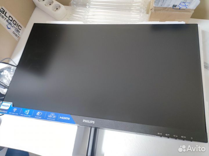 Монитор Philips 245E1S, 23.8 разбит