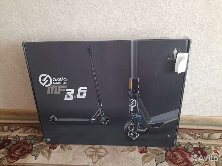 Трюковой самокат oxelo mf 3 6