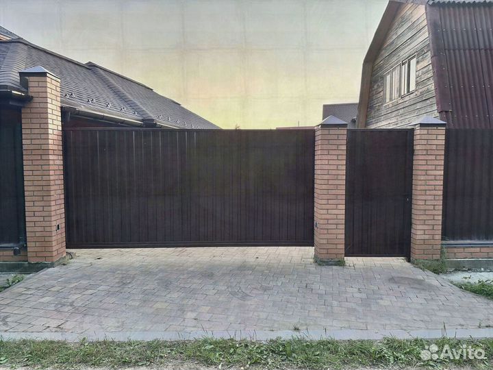 Раздвижные ворота