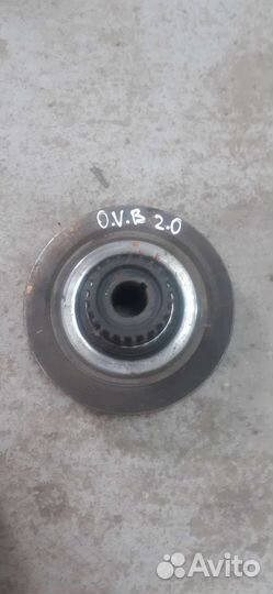 Шкив коленвала opel vectra b 2.0