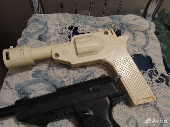 Пистолеты детские военные игрушки СССР. 3шт