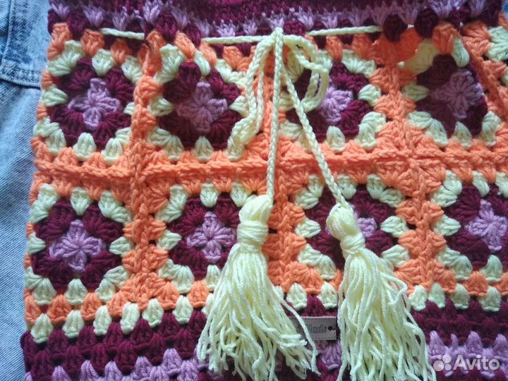 Вязаная крючком сумка