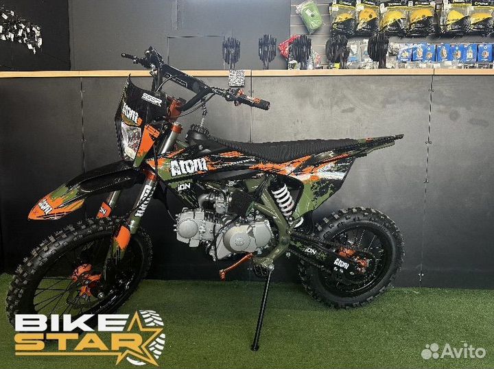Питбайк sssr atom 125 (электростар, механика)