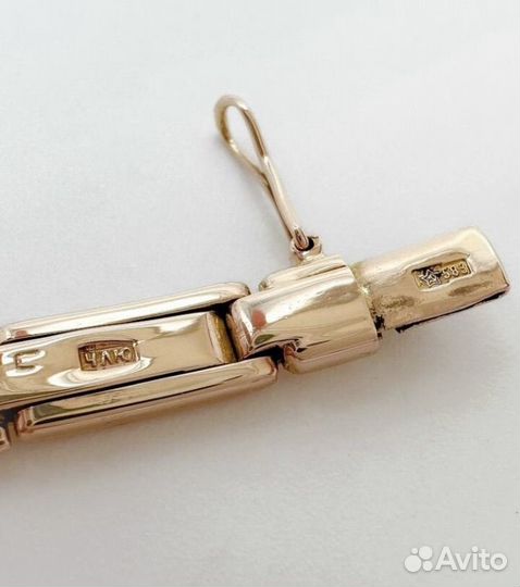 Золотой браслет с бриллиантами 583 пр