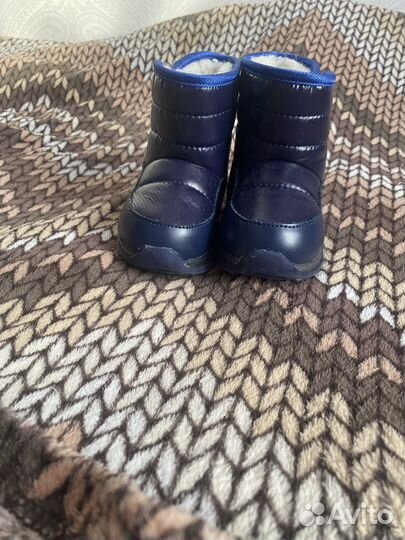 Ботинки зимние детские 22 размер