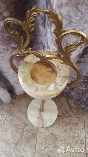 Напольная антикварная пепельница