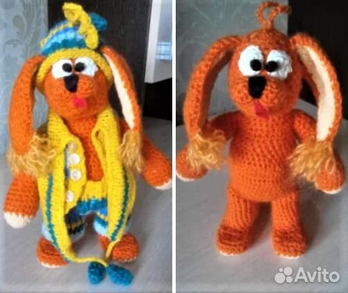 Вязанные игрушки ручной работы