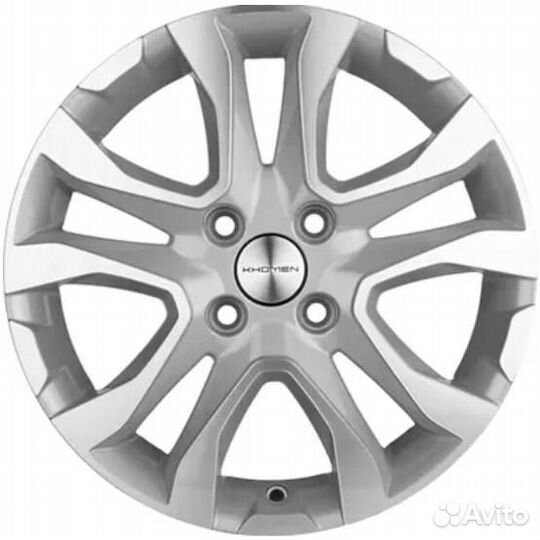 Диски Khomen KHW 1503 6x15 4*100 ET40 DIA60.1 F-Silver-FP Литой