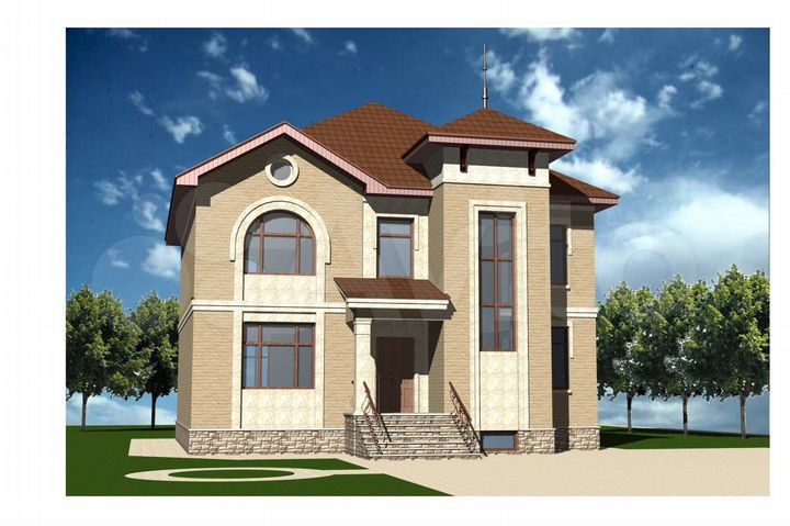 Дом 220 м² на участке 6,2 сот.