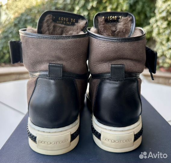 Зимние кроссовки Sergio Rossi