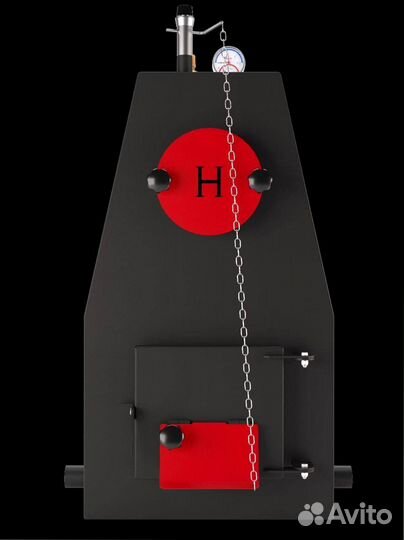 Твердотопливный котёл 50 квт