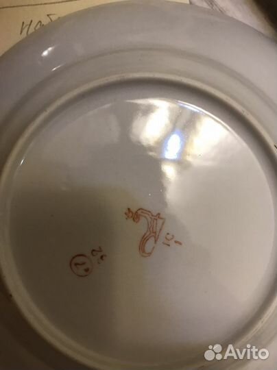 Тарелки СССР и japan